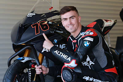 2018 einziger BMW-Pilot: Loris Baz