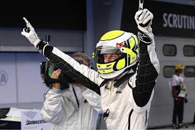 Kann jubeln: Jenson Button