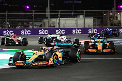 McLaren beim Grossen Preis von Saudi-Arabien