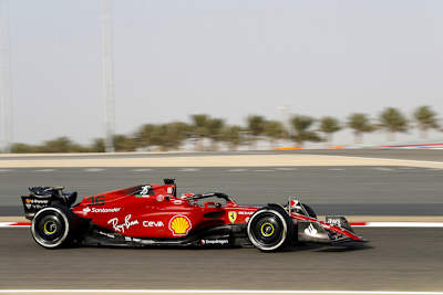 Charles Leclerc im Ferrari