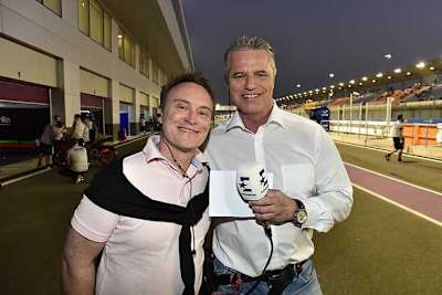 Eurosport-Experte Ralf Waldmann mit Moderator Jan Stecker