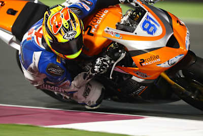 Luke Stapleford eroberte für Triumph die erste Pole-Position