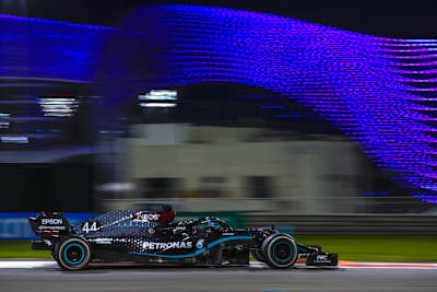 Lewis Hamilton beim Abu Dhabi-GP 2020