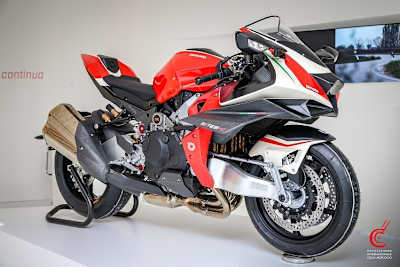 Bimota Tesi H2: Wiedergeburt einer revolutionären Fahrwerks-Konstruktion mit dem 200 PS starken Motor der Kawasaki H2