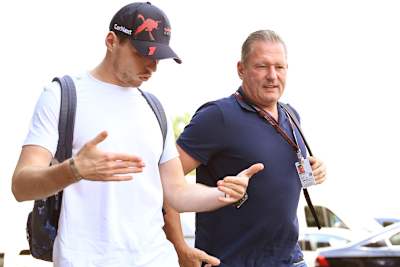 Jos und Max Verstappen