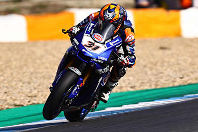 Garrett Gerloff hat seine Yamaha im Griff