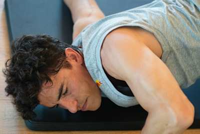 Marc Márquez teilte dieses Bild von seiner letzten Trainings-Einheit vor dem Deutschland-GP