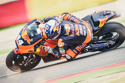 Miguel Oliveira auf der KTM RC16 in Aragón 2017