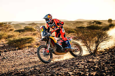 Luciano Benavides auf der KTM 450 Rally