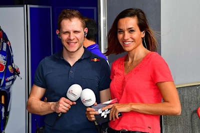 Stefan Bradl mit Andrea Schlager