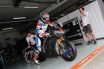 Takumi Takahashi fuhr in Sepang die Honda CBR1000RR SP2