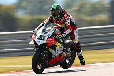 Eugene Laverty lotete das Limit sofort aus