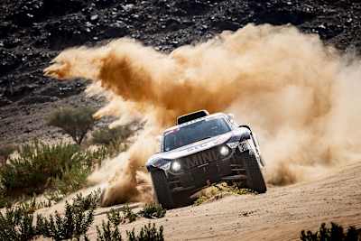 Stépahne Peterhansel kann seinen achten Sieg bei den Autos erreichen