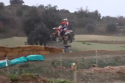 Marc Márquez macht auch beim Motocross eine gute Figur