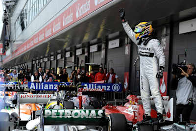 So will Lewis Hamilton nicht nur am Samstag jubeln