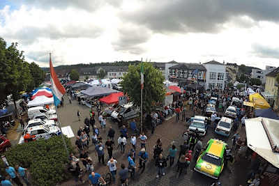 Die Rallye-Meile in Daun