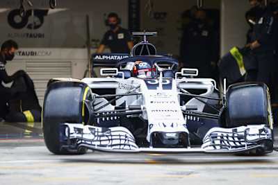 Yuki Tsunoda in Imola