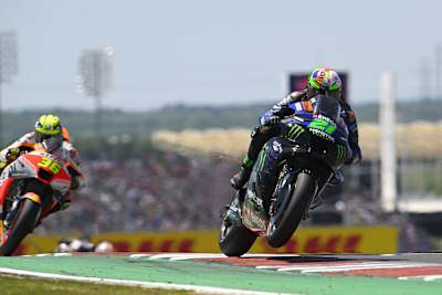 Franco Morbidelli sagte nach dem GP in Austin: «Das Rennen und auch meine Performance waren deutlich besser als am Vortag»