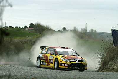 Petter Solberg vor seinem Unfall in Neuseeland