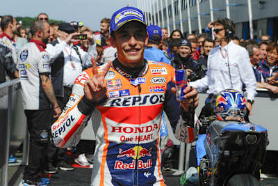 Marc Márquez blickt nach dem erfolgreichen WM-Lauf in Assen zuversichtlich auf den Sachsenring-GP