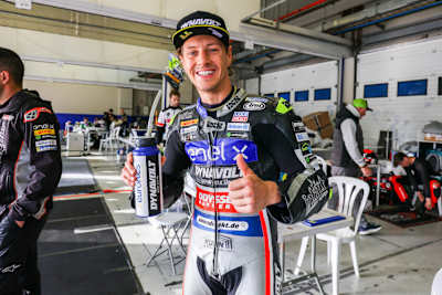 Dominique Aegerter verabschiedete sich zufrieden aus Jerez