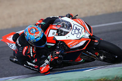 Marco Melandri wird immer schneller