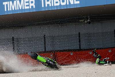 Anthony West hatte Glück im Unglück