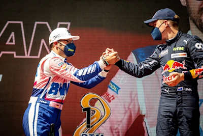 Maximilian Götz und Liam Lawson