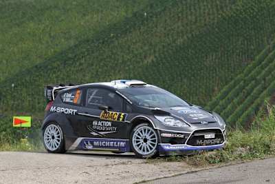 Noch eine Bestzeit für Ott Tänak.