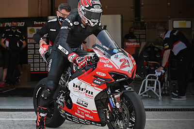 Krummi testete für Barni Ducati