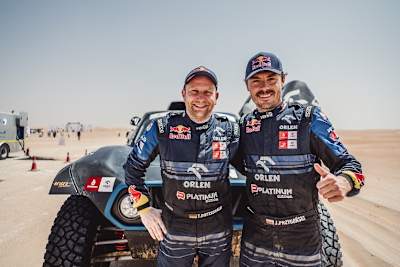 Jakub Przygonski und Timo Gottschalk