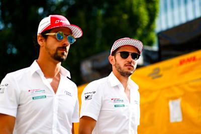 Lucas di Grassi und Daniel Abt