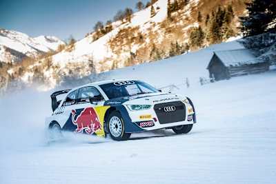 Marcel Hirscher im EKS-Audi S1 RX