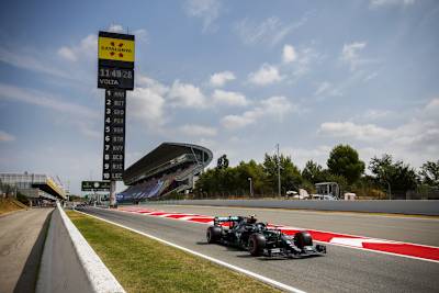 Valtteri Bottas war im ersten Training in Barcelona der Schnellste
