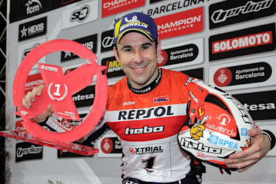 Trial-Rekordweltmeister Toni Bou aus Spanien