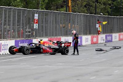Max Verstappen in Baku