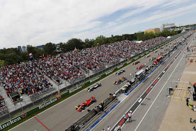 So muss das sein: Volle Hütte beim Grossen Preis von Kanada