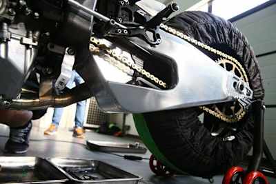 Die erste Superbike-Schwinge von Kalex