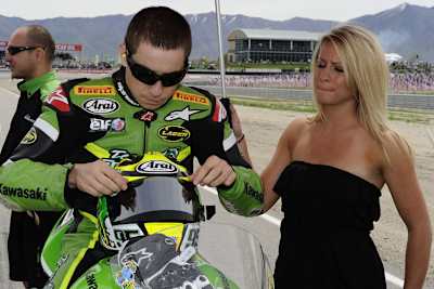 Roger Lee Hayden konnte im MotoGP-Rennen in Laguna Seca auf vergl