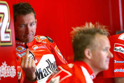 Immer für Schlagzeilen gut: Troy Bayliss