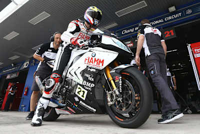 Markus Reiterberger kann den Vorteil des Qualifyer-Reifens nicht nützen