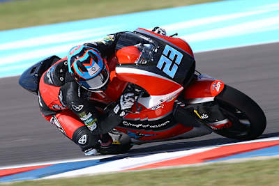 Marcel Schrötter auf der Kalex des AGR-Teams