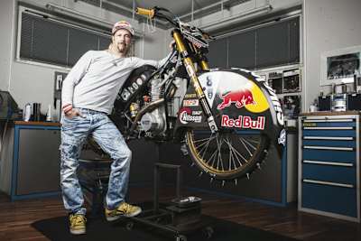 Franz Zorn erledigt viel an seinen Bikes selbst