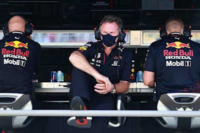Red Bull Racing-Teamchef Christian Horner