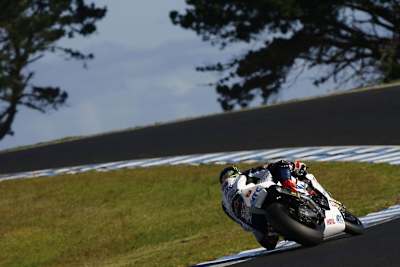 Am Freitag lief für Chaz Davies noch alles nach Plan.