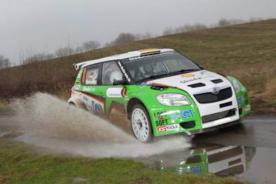 Mark Wallenwein beim tollem Skoda-Einstand