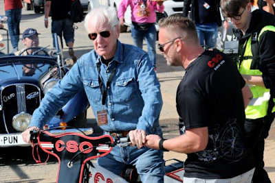 Ove Fundin (li.) mit Marian Jirout