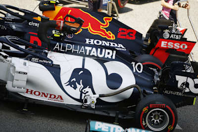 AlphaTauri und Red Bull Racing fahren mit Honda-Power