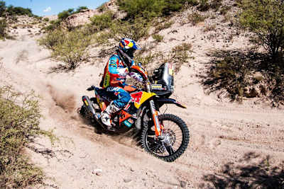 Matthias Walkner führt die Gesamtwertung mit deutlichem Vorsprung an