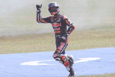 Jose Antonio Rueda tanzte nach seinem Sieg